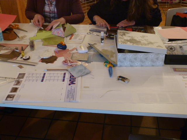 Atelier scrapbooking